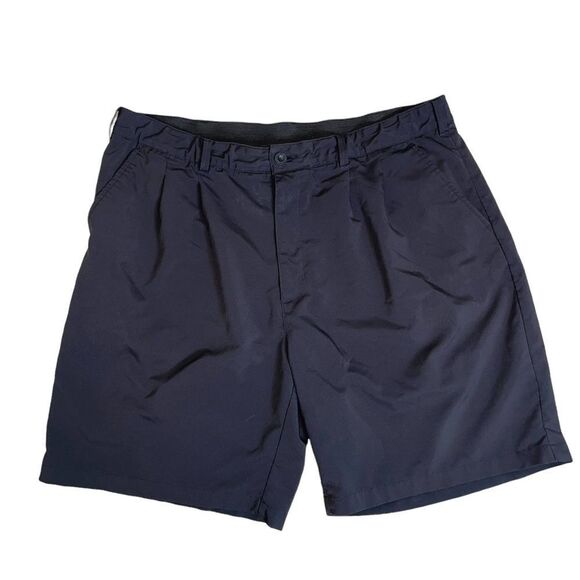 Men's reebok golf black pleated front lightweight 46" waist pants - Picture 1 of 6